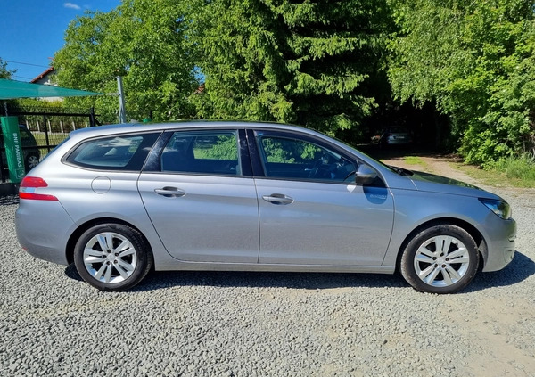 Peugeot 308 cena 36500 przebieg: 164000, rok produkcji 2015 z Głubczyce małe 301